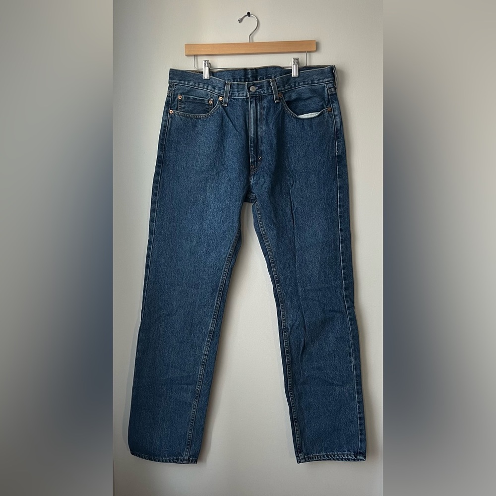 Men’s Levi's 505 Medium Wash Jeans Size 36x34